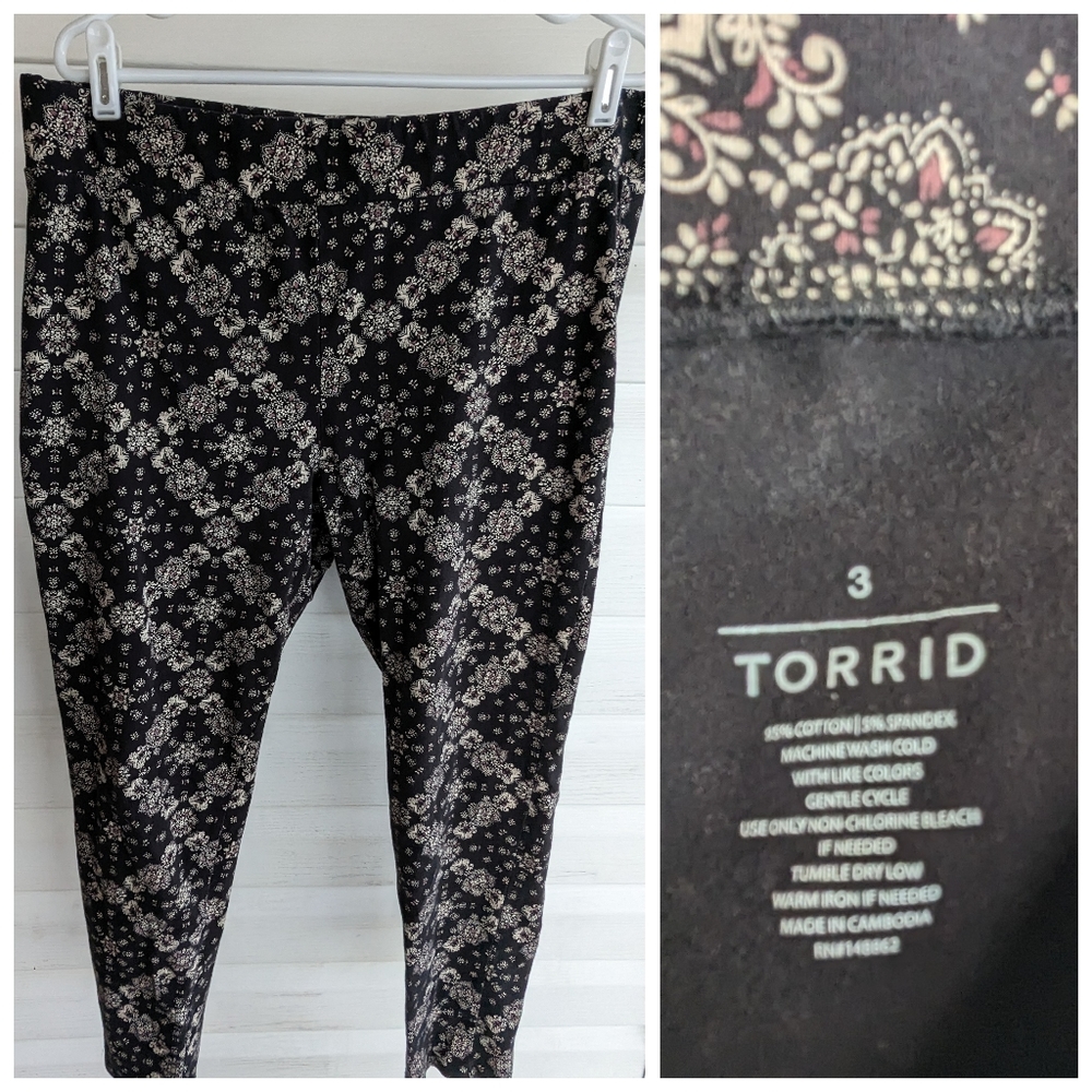 Torrid fall leggings 3x